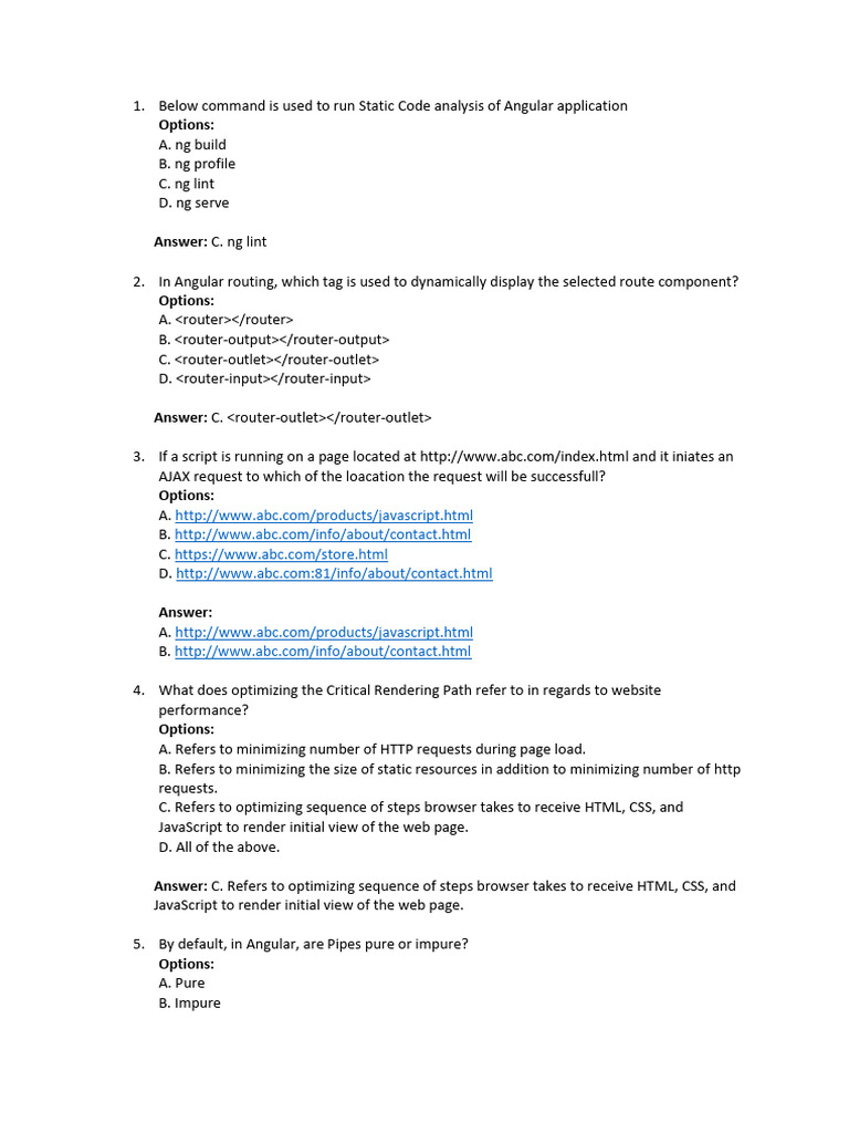 Angular Code Analysis and Routing Guide | PDF | Web Development ...