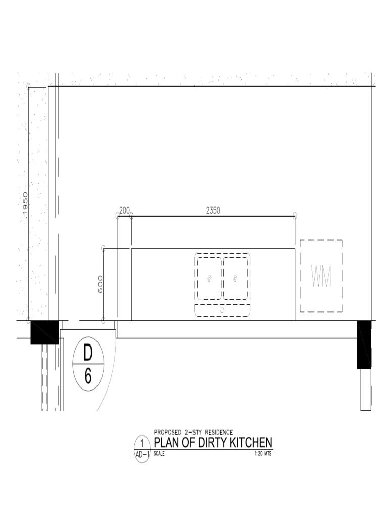 Dirty Kitchen Plan | PDF
