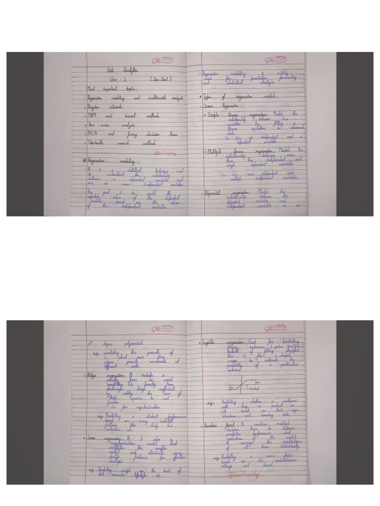 Unit 2 Data Analytics | PDF