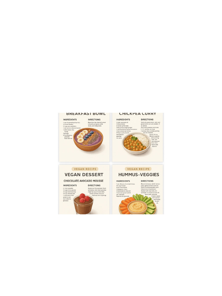 Hummus With Veggies | PDF