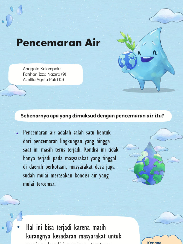 Dampak dan Solusi Pencemaran Air | PDF