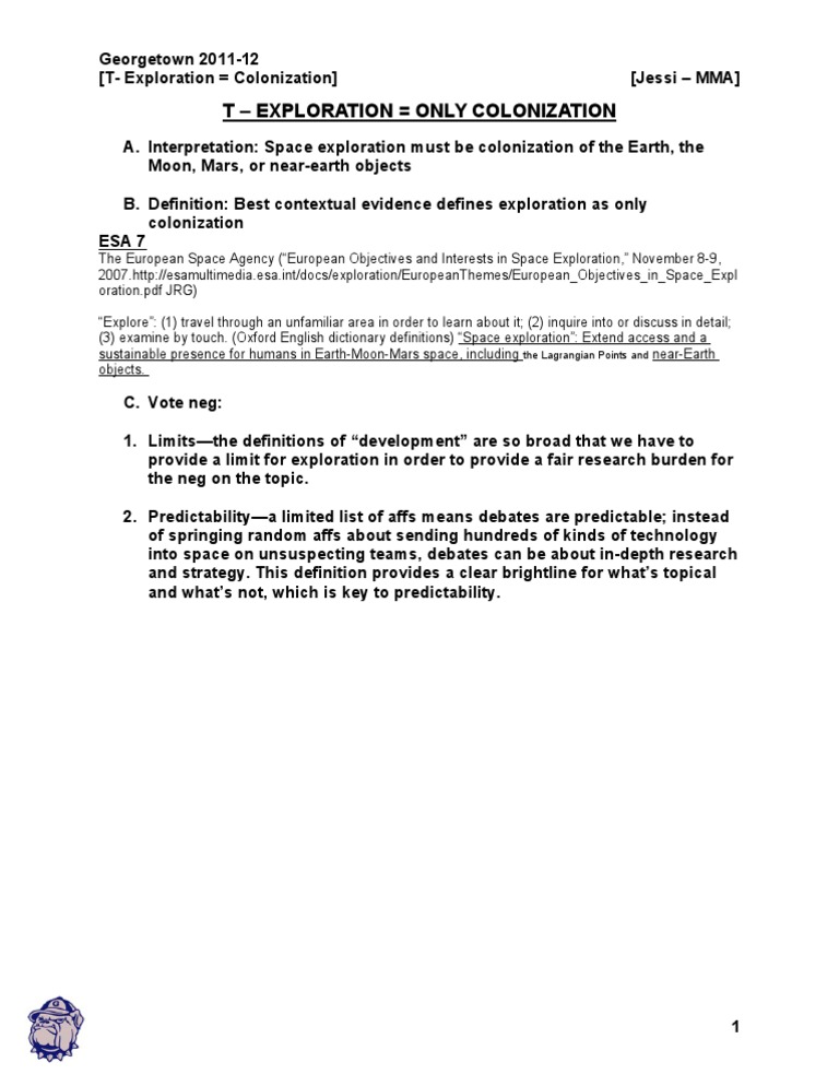 Space Exploration as Colonization | PDF | Science & Mathematics | Young ...