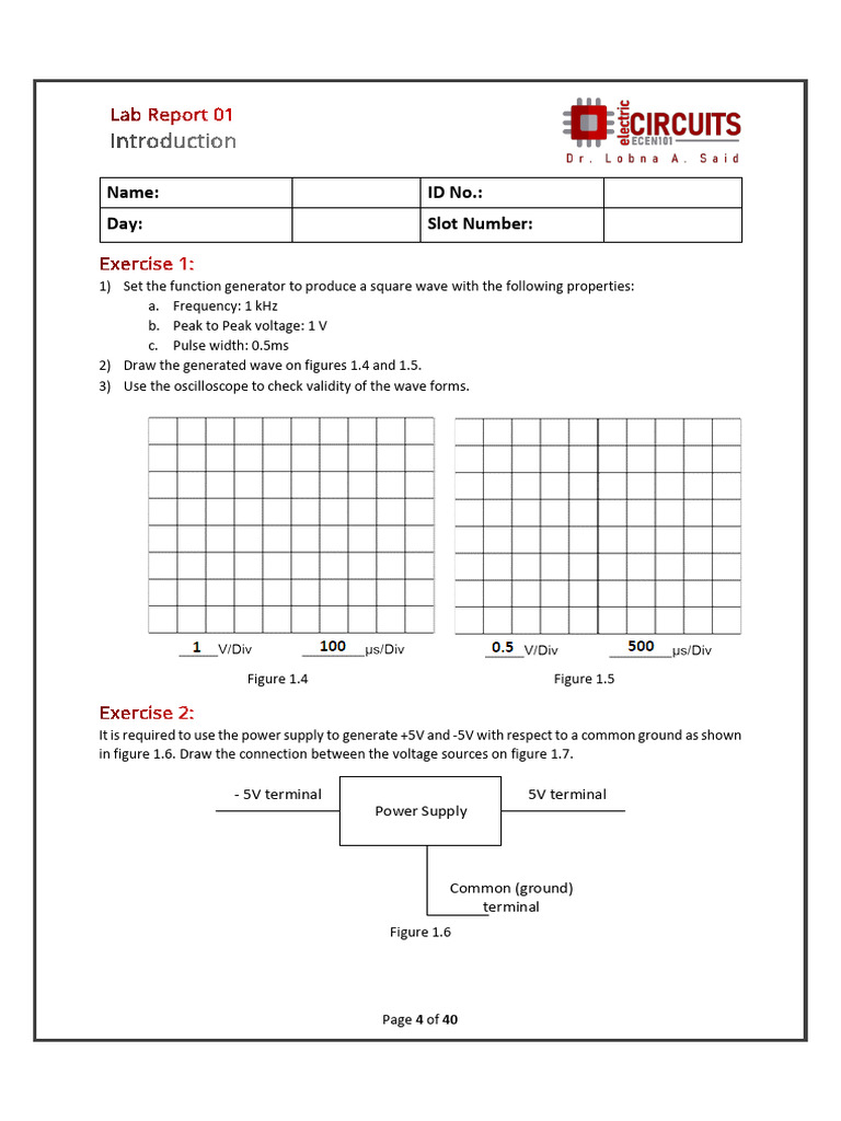 Square Wave Generation and Testing Guide | PDF