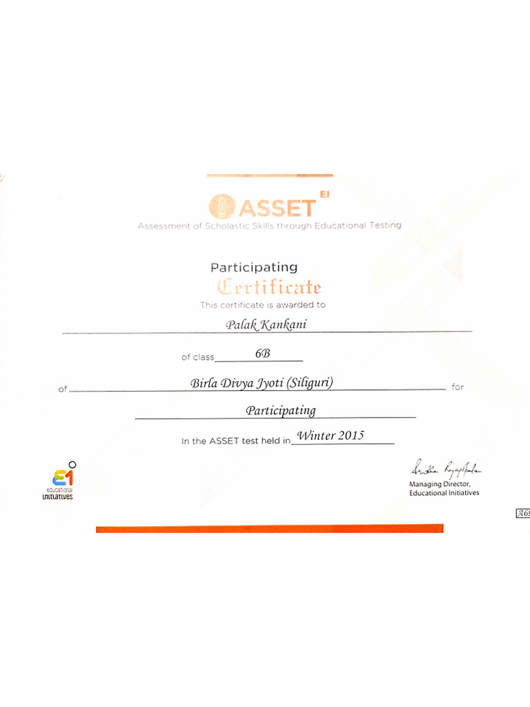 Asset Course | PDF