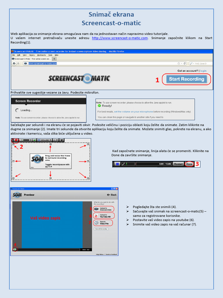 Screencast o Matic PDF