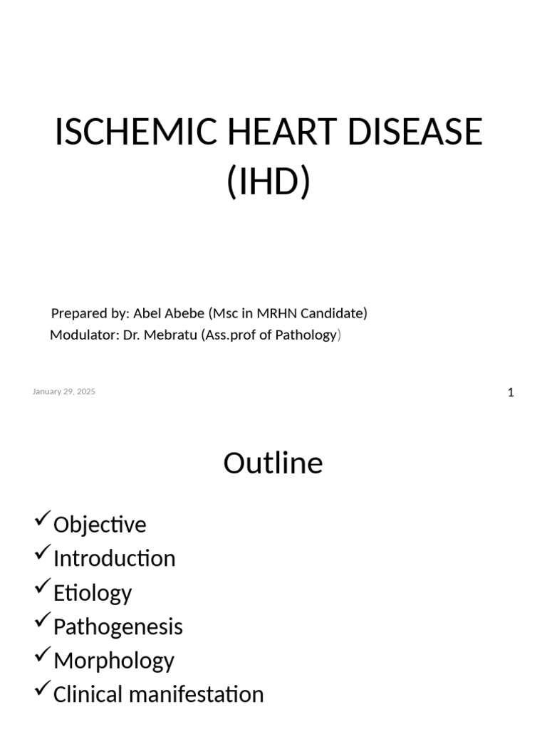 Ischemic Heart Diseases | PDF | Coronary Artery Disease | Myocardial ...