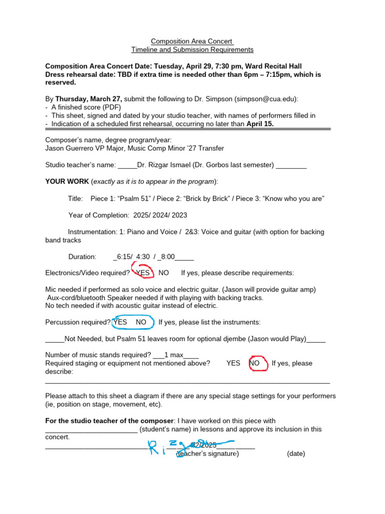 Jason Guerrero Area Comp | PDF