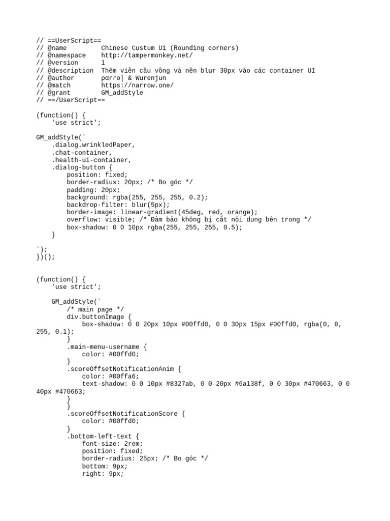 Custom UI Script for Chinese Game | PDF | Typefaces | Typography