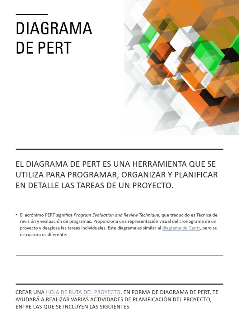 Diagrama de PERT: Planificación de Proyectos | PDF