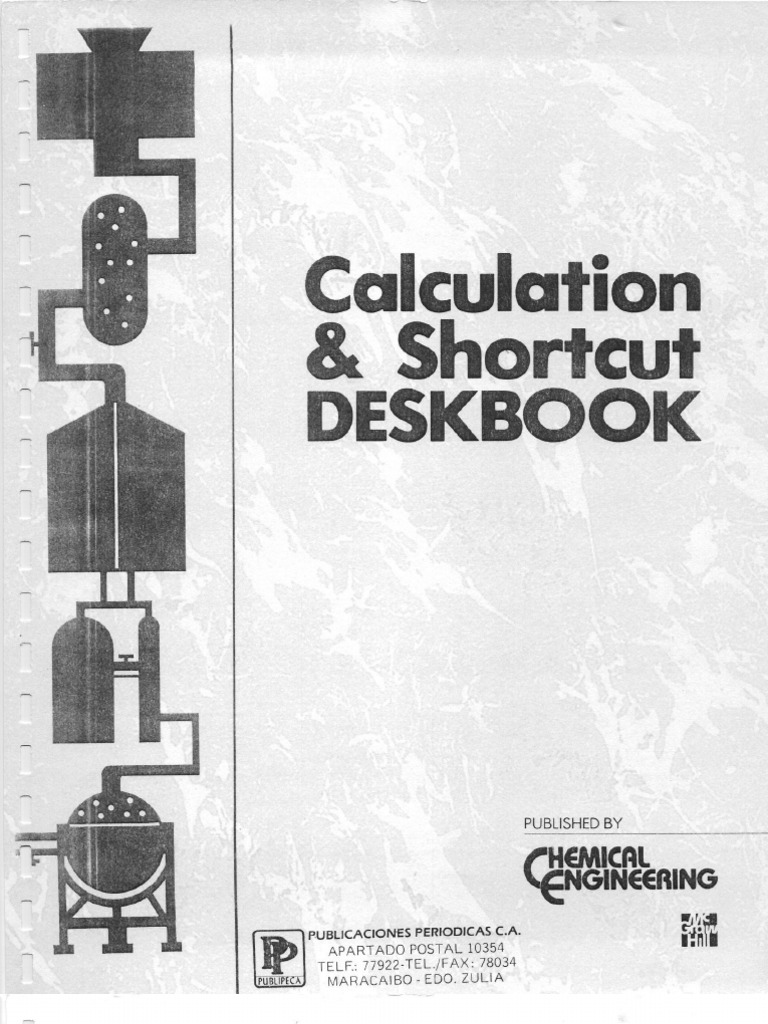 Chemical Engineering Calculation Deskbook | PDF
