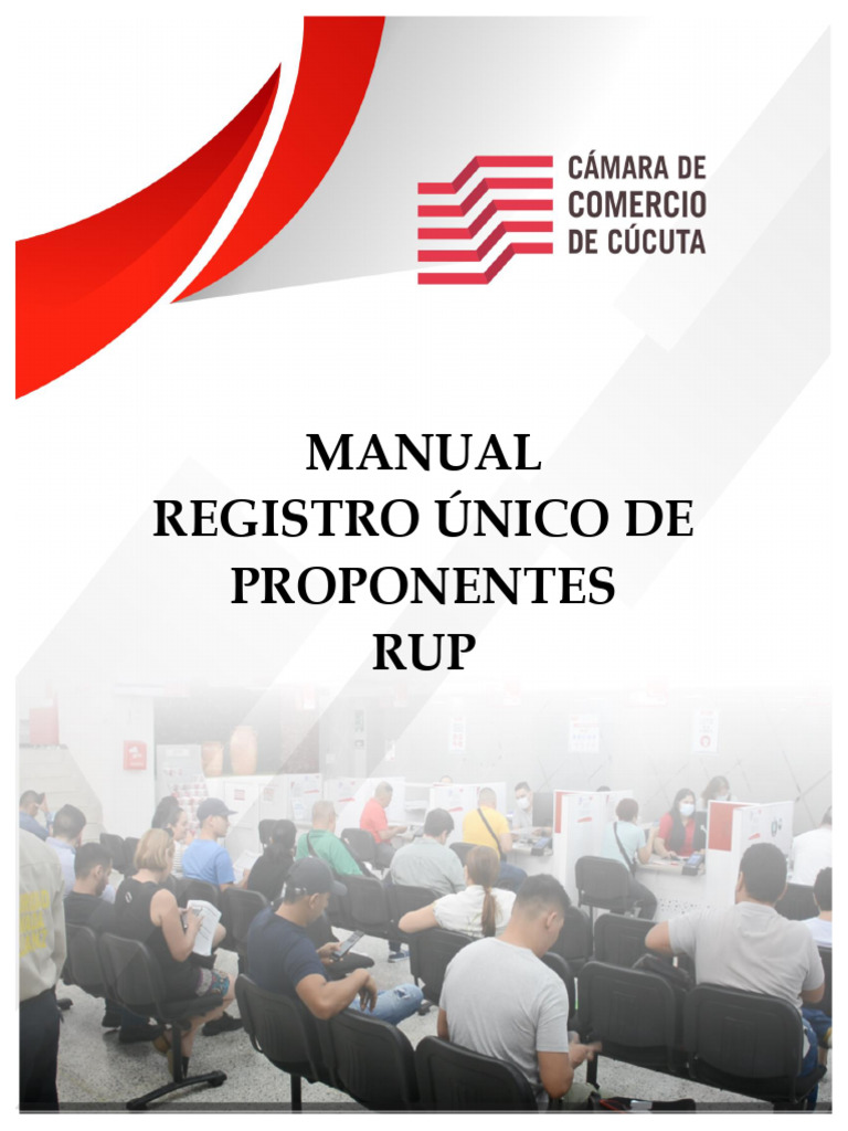 Guía RUP: Inscripción y Renovación | PDF | Contabilidad | Contador