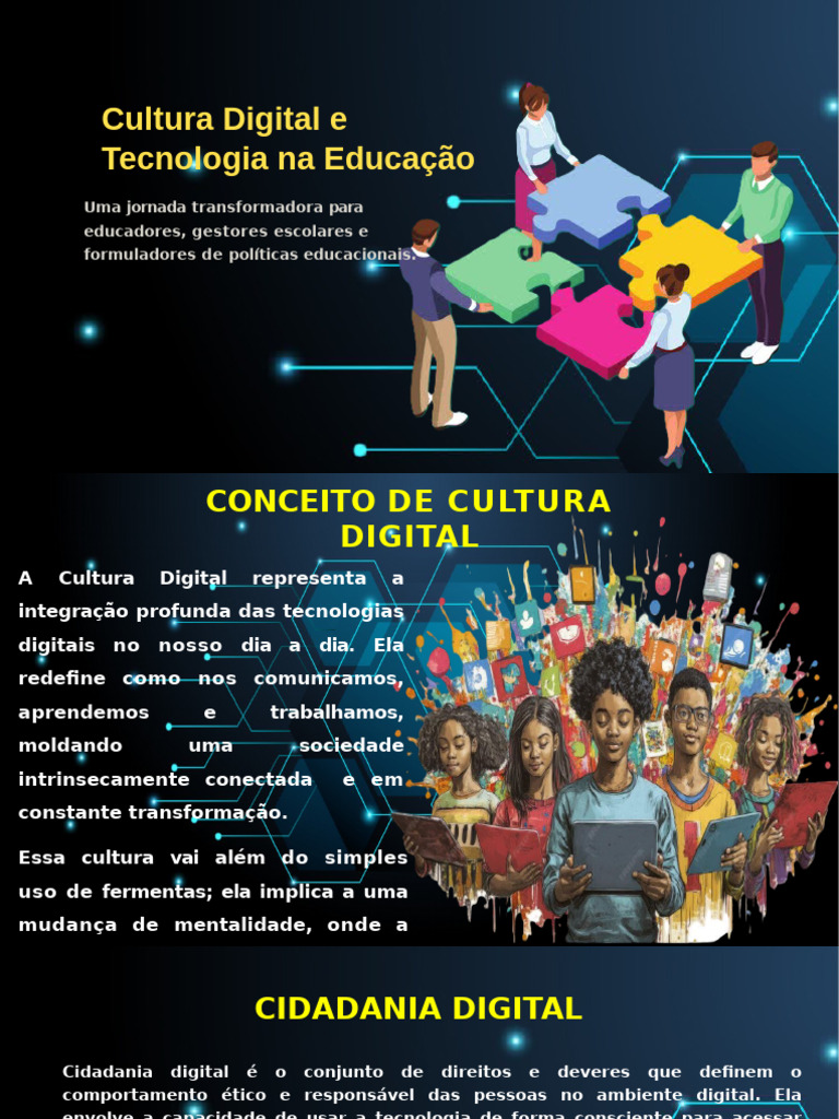 Cultura Digital na Educação | PDF | Aprendizado | Pedagogia