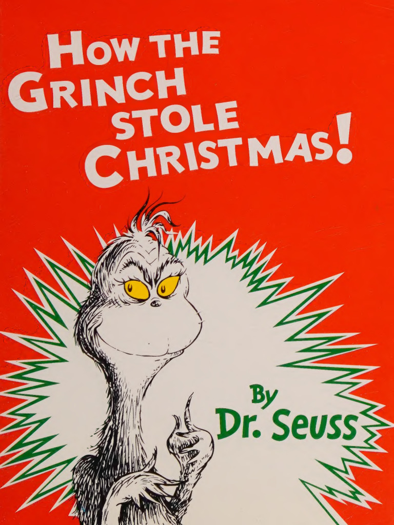 How the Grinch Stole Christmas PDF | PDF | Dr. Seuss | Christmas