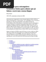 Português para estrangeiros