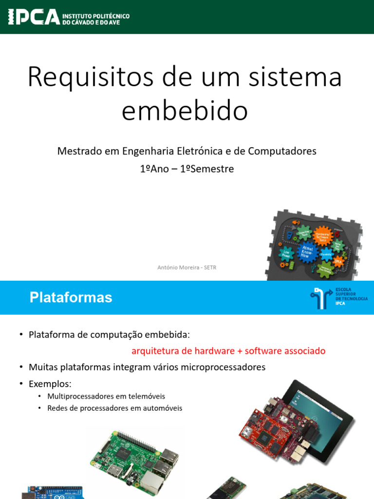 3a Intro To SETR Requirements | PDF | Programas | Unidade central de ...