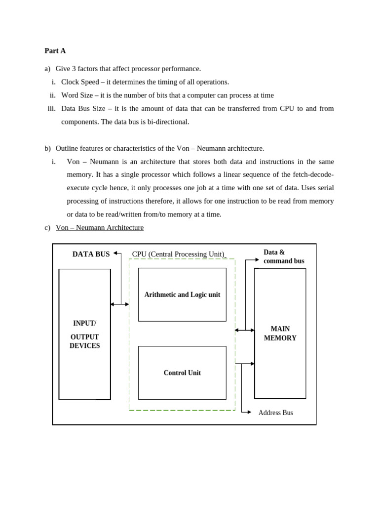 Factors Affecting Processor Performance | PDF | Central Processing Unit ...