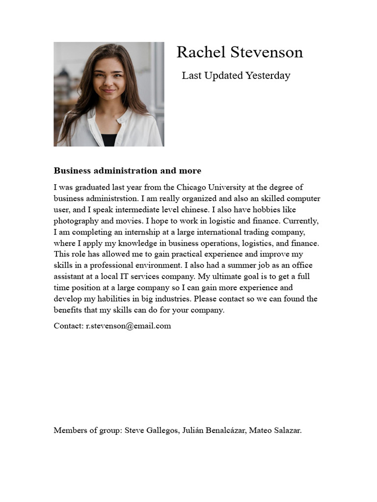Rachel Stevenson | PDF