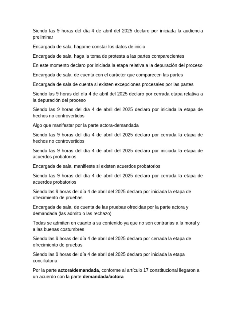 Guion Juicio | PDF | Justicia | Crimen y violencia
