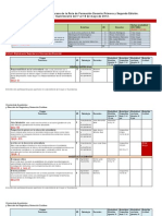 Calendarización de Mayo 2012