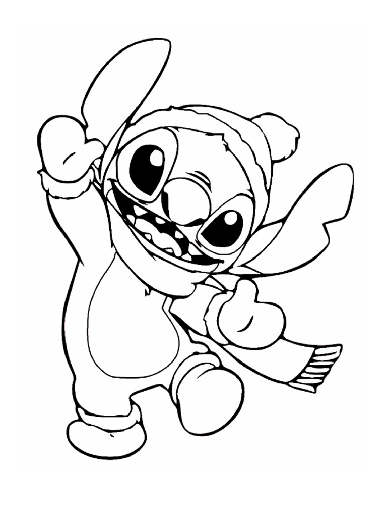 Conjunto de Invierno Stitch | PDF
