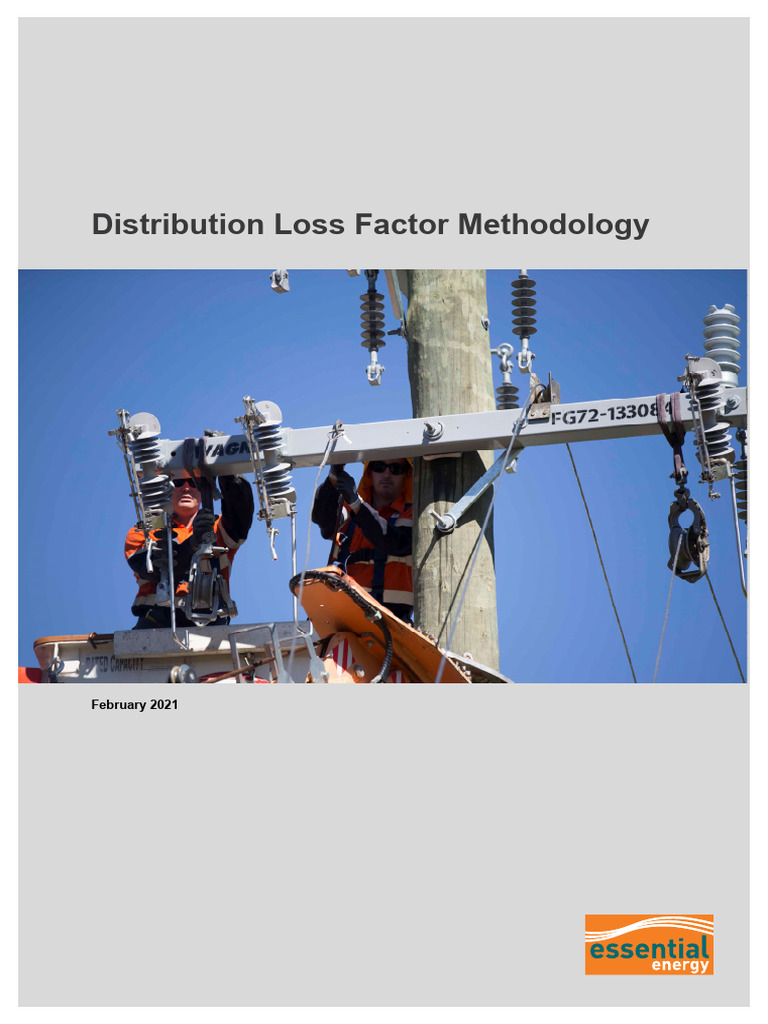 Distribution Loss Factor Methodology Guide | PDF | Electric Power ...