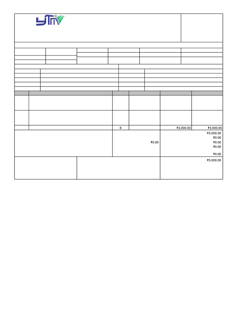 Invoice for Neuro Products Purchase | PDF