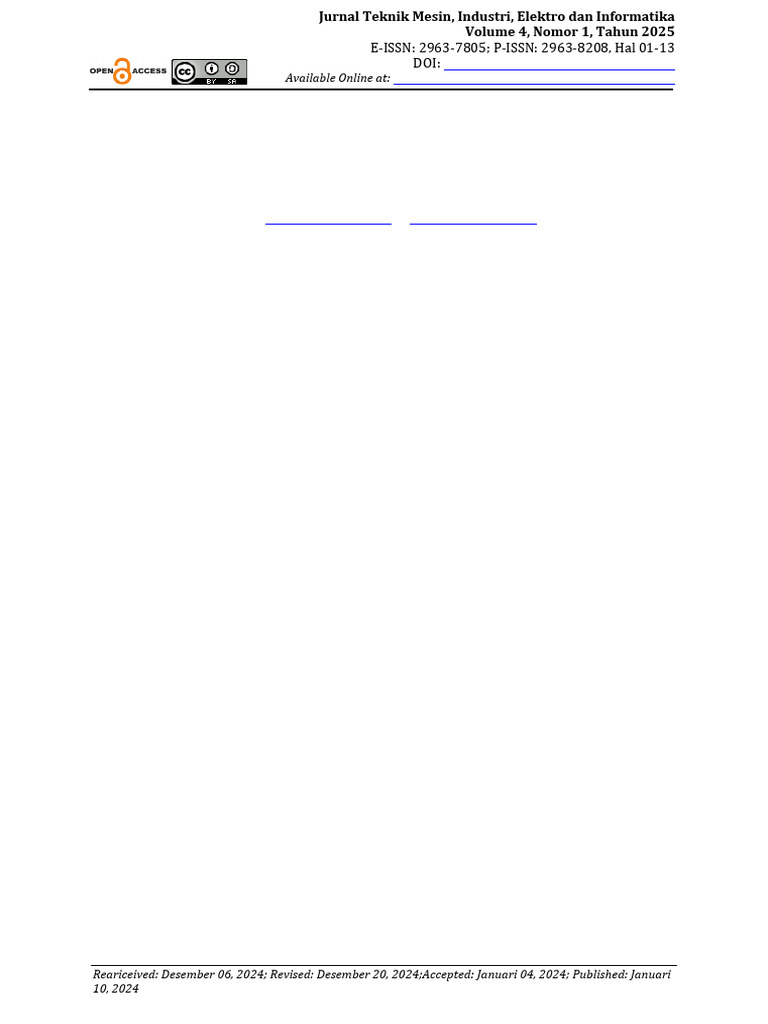 Vol 4 No 1 Tahun 2025 Hal 01-13 | PDF