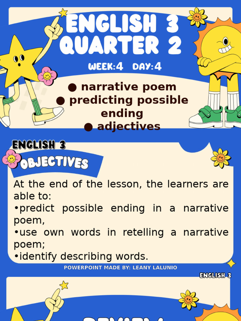 ENG PPT W4Q2 Day 4 | PDF