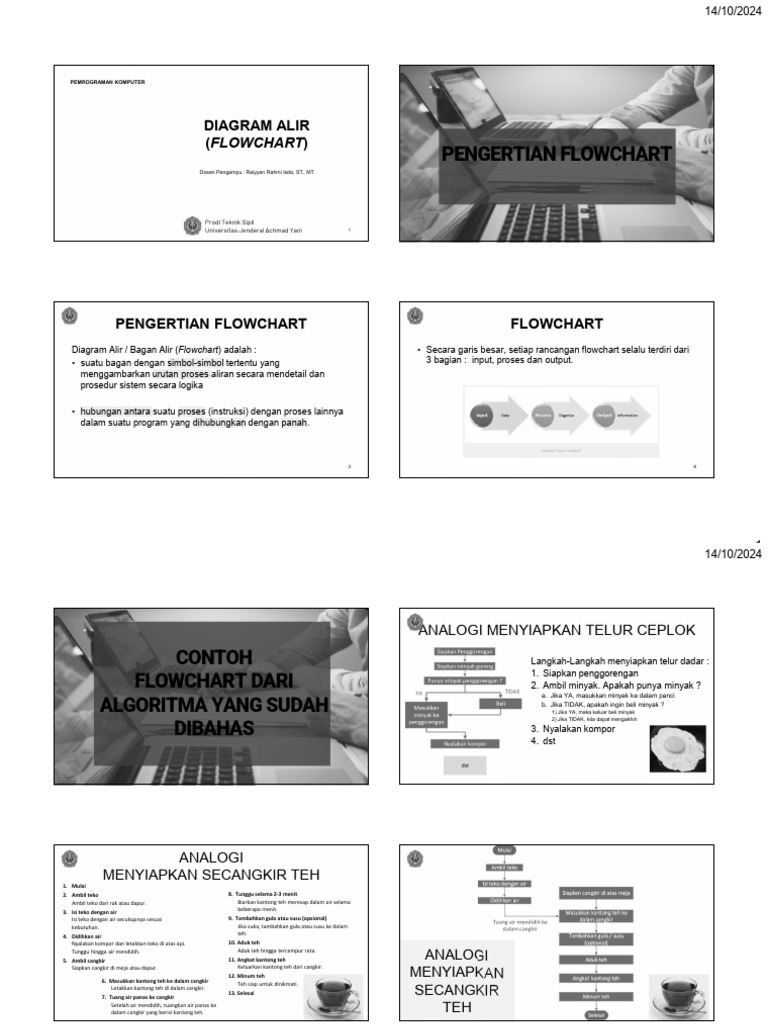 Panduan Lengkap Membuat Flowchart | PDF
