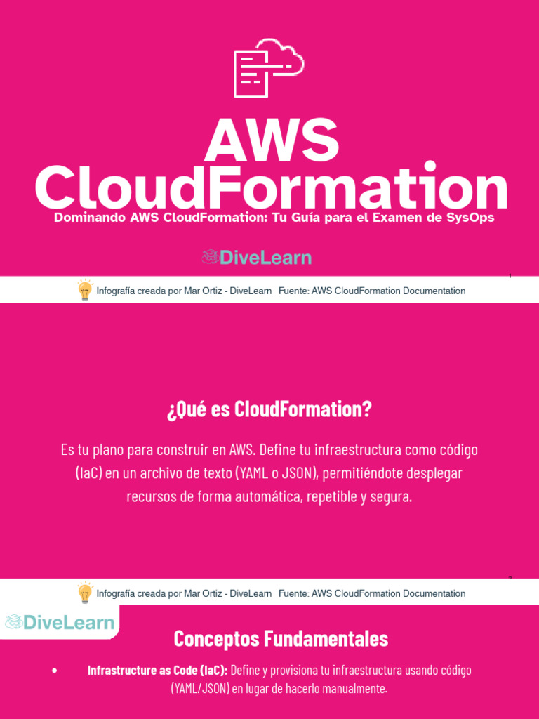 Guía Completa de AWS CloudFormation | PDF | Informática | Ingeniería de ...