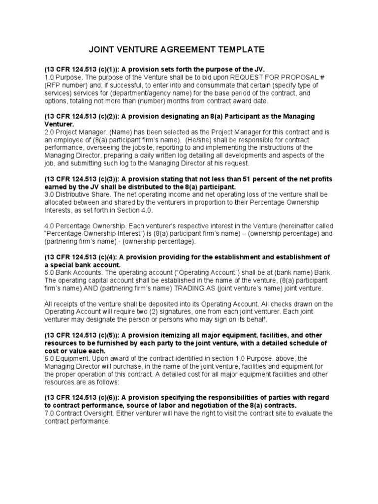 joint-venture-agreement-template-pdf-joint-venture-employment