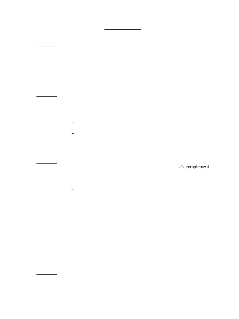 Binary and Hexadecimal Conversions Exercise | PDF