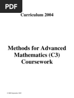 Download C3 Course Work Notes by Redouane Khecha SN93136753 doc pdf