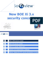 New BOE Xi 3.x Security Concepts