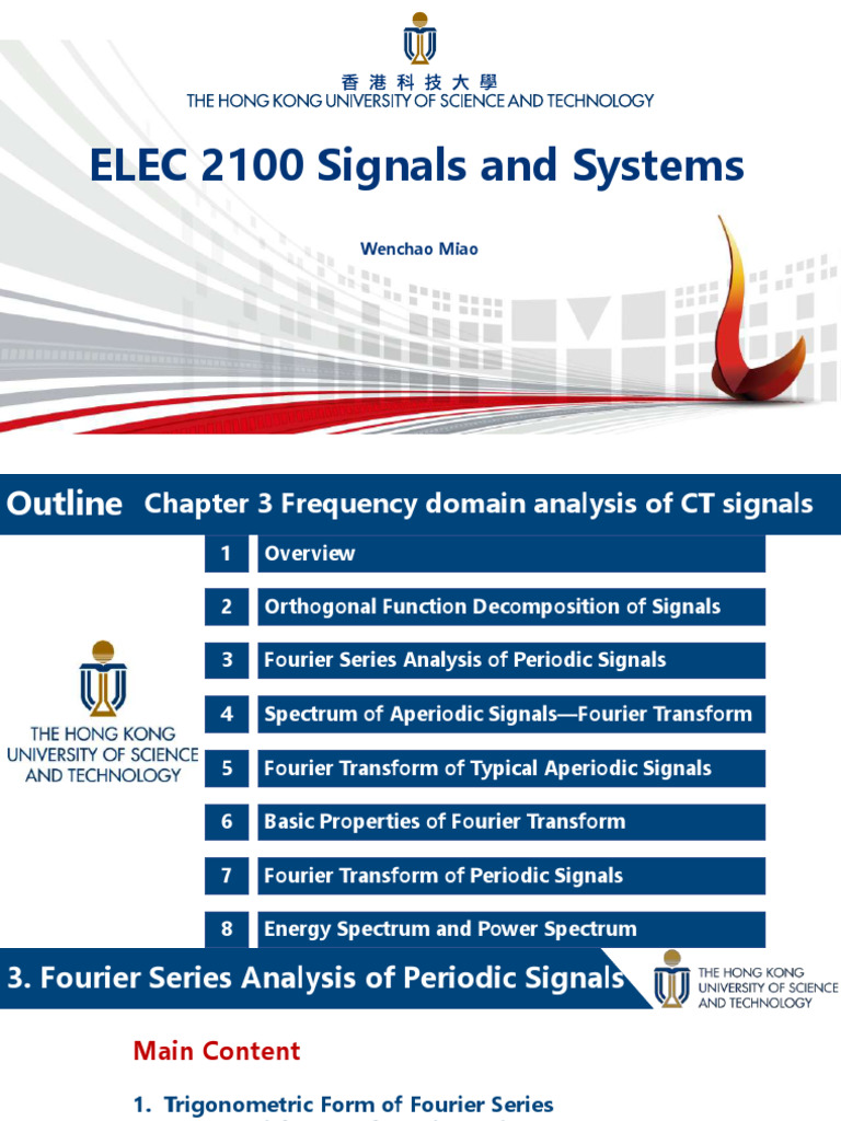 Fourier Series Analysis Overview | PDF | Fourier Series | Spectral Density