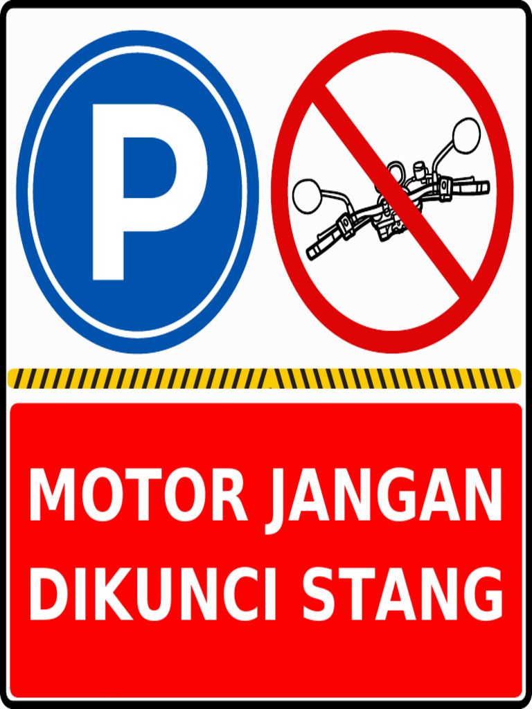 Dilarang Kunci Stang 1mX1m | PDF