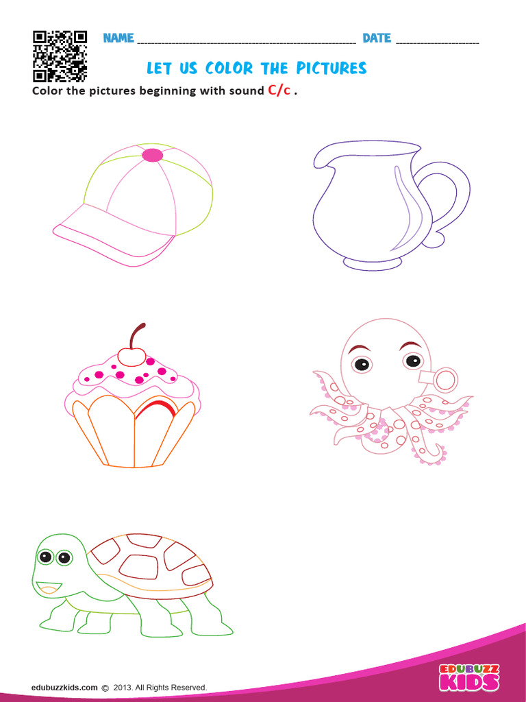 3 Color The Pictures | PDF