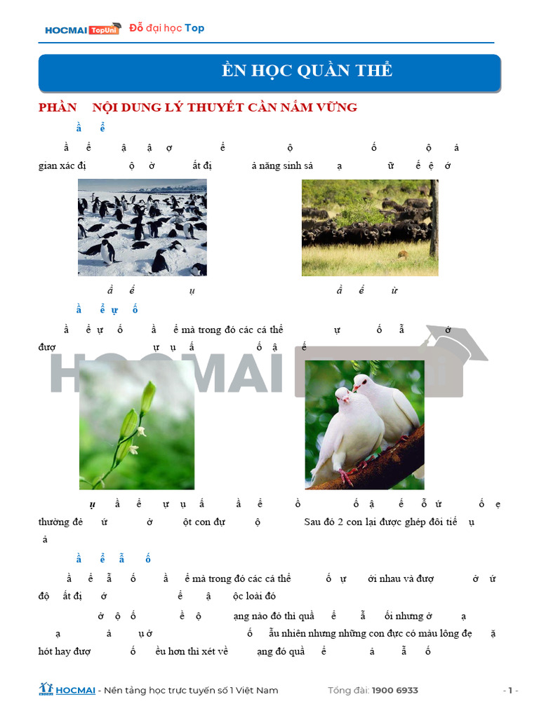 B5 Di Truyen Hoc Quan The - Pha He TL Live | PDF