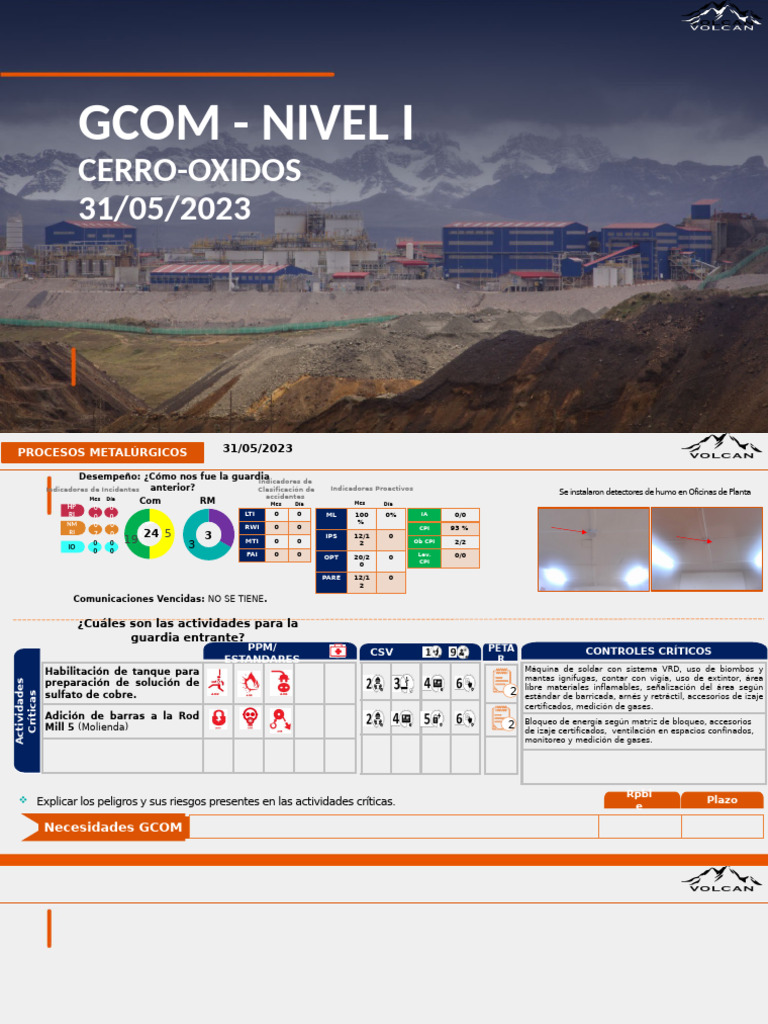 Plantilla Presentación GCOM NIVEL | PDF
