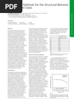 Calculation Methods For The Structural Behavior of Laminated Glass