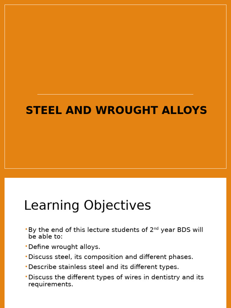 Ch 10 Steel and Wrought Alloys | PDF | Heat Treating | Steel