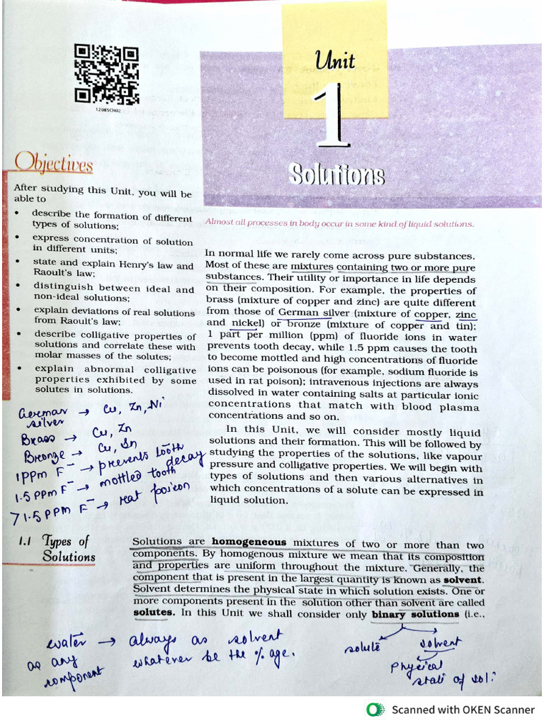 Solution NCERT Line by Line | PDF
