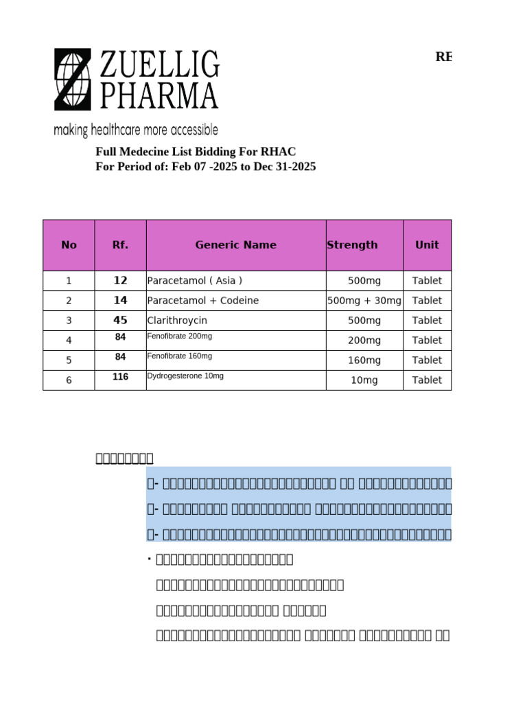 Rhac Biding | PDF