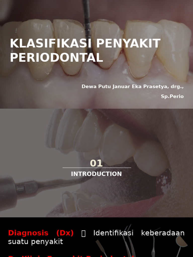 Klasifikasi Penyakit Periodontal AAP | PDF