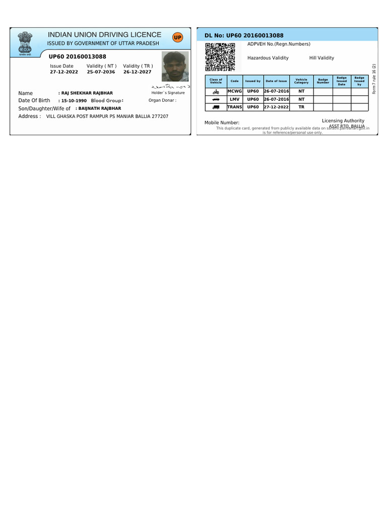 New Driving Licence Photo Guidelines | PDF | Transport | Vehicle Operation