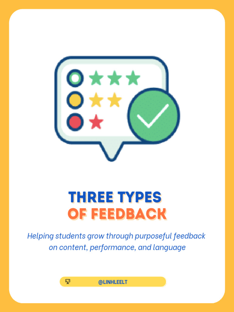 Three Essential Feedback Types for Language Teaching | PDF ...