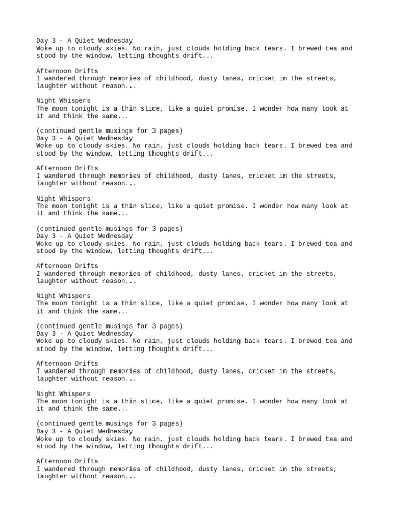 Random Daily File 3 | PDF
