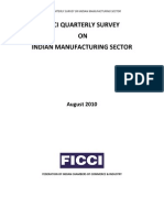 FICCI India Manufacturing Survey July Sept 2010