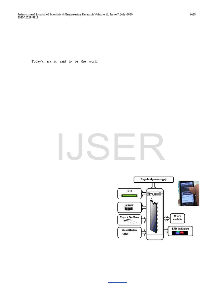 Implemention of Smart Restaurant With e Menu Card | PDF | Tablet ...