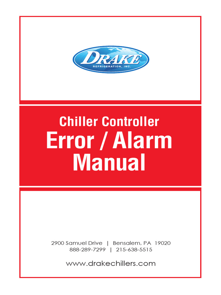 5 Manual Drake Chiller Guard | PDF | Relay | Pump
